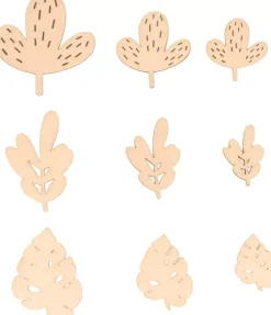 Set de 24 Mini Siluetas de Madera Safari Artemio