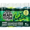 Set de 4 Pinturas Fluid Art Jungla DecoArt