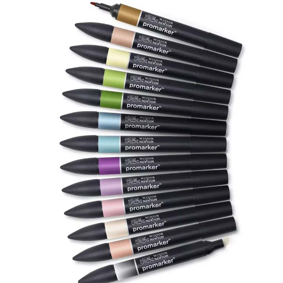 Set de 12+1 Promarker Manga Fantasy Winsor and Newton