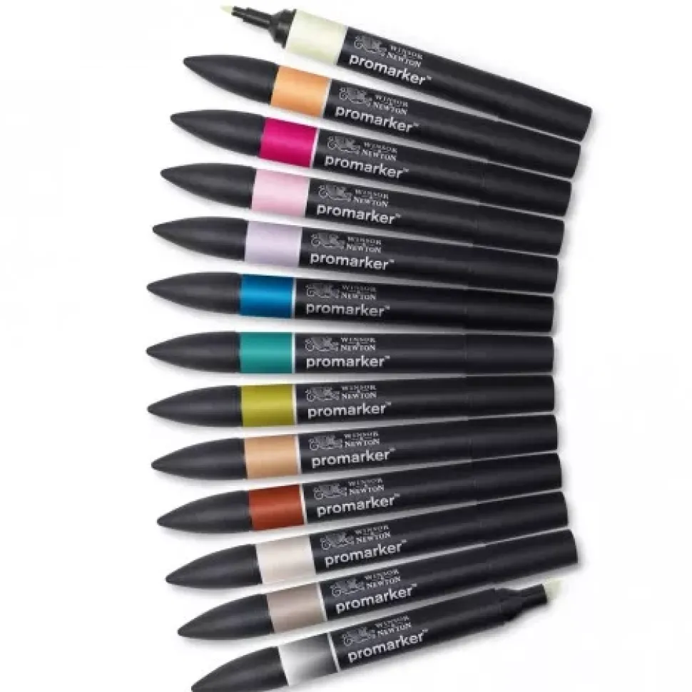 Set de 12+1 Promarker Manga Romance Winsor & Newton