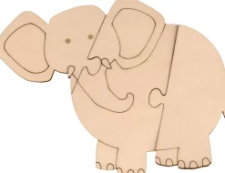 Set de 4 Puzzles de Madera Safari Artemio