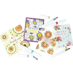 Set De 3 Rotuladores Aqua Flow Autumn Woodland Nuvo