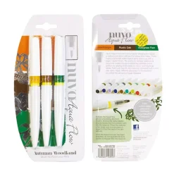 Set De 3 Rotuladores Aqua Flow Autumn Woodland Nuvo