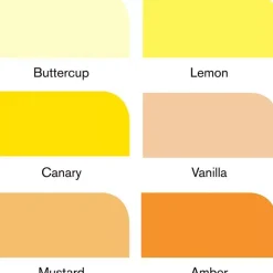 Set de 6 Rotuladores Promarker Tonos Amarillos Winsor and Newton