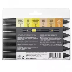 Set de 6 Rotuladores Promarker Tonos Amarillos Winsor and Newton