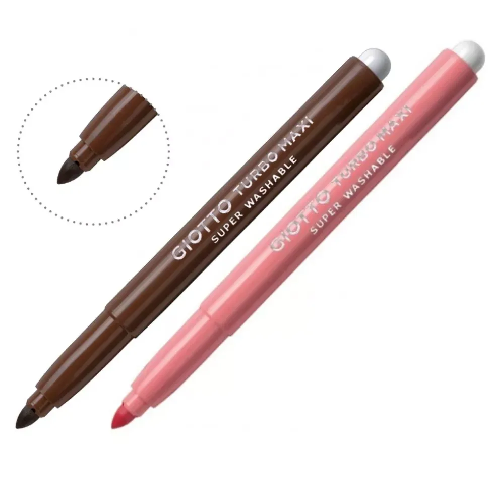 Set de 6 Rotuladores Turbo Maxi Skin Tones Giotto