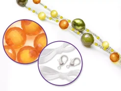 Set de Abalorios Naranja y Verde MultiCraft