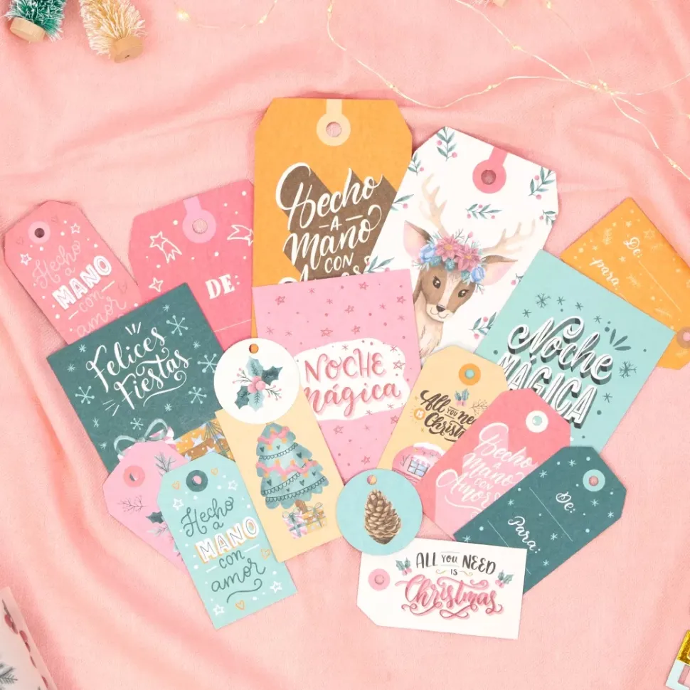 Set de Etiquetas Español All You Need Is Christmas Craftelier