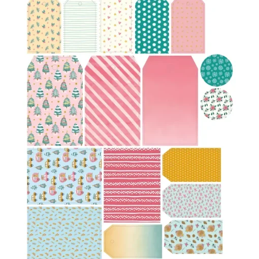 Set de Etiquetas Francés All You Need Is Christmas Craftelier