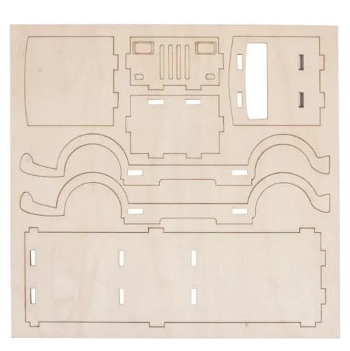 Set de madera 3D Casita Rayher