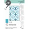 Set de plantillas de stencil Geo Crystals Sizzix A6