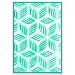 Set de plantillas de stencil Defined Petals Sizzix A6