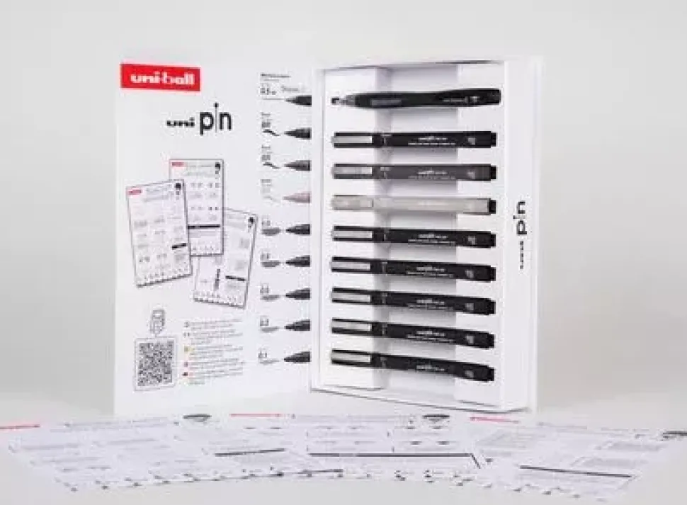 Set iniciación rotuladores calibrados Manga Uni Pin Uni-Ball
