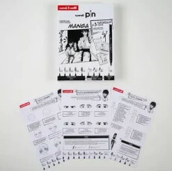 Set iniciación rotuladores calibrados Manga Uni Pin Uni-Ball