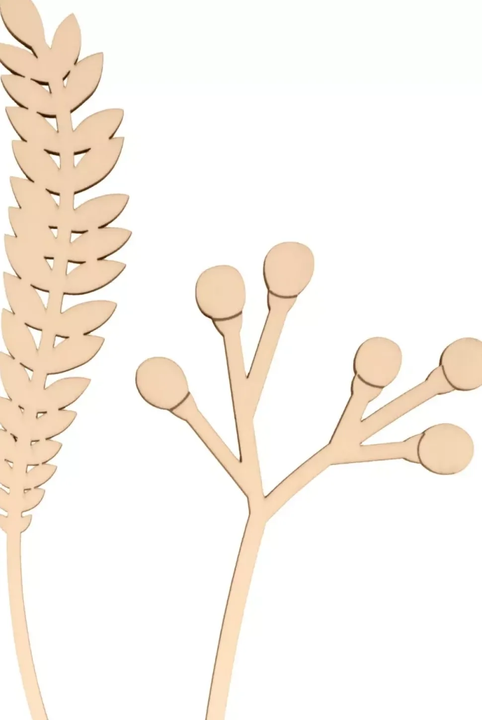 Set Maceta y Flores de Madera Life is Simple Artemio