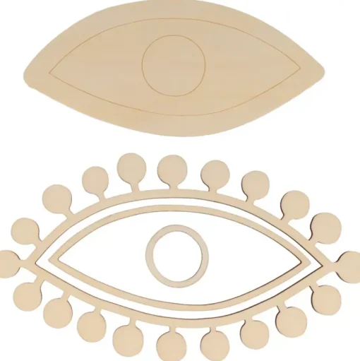 Silueta de madera Ojo Boho Artemio