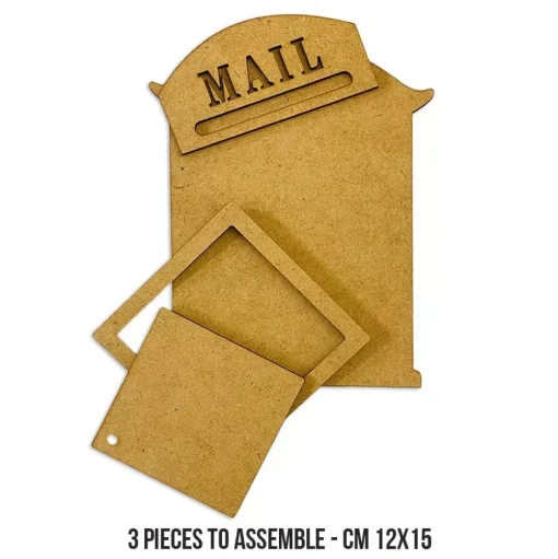 Silueta MDF Crafty Shapes Buzón All You Need For Christmas Stamperia
