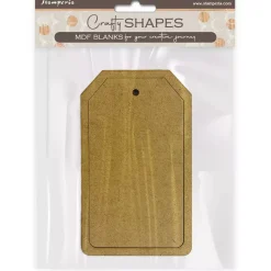Silueta MDF Crafty Shapes Etiqueta rectangular All You Need For Christmas Stamperia