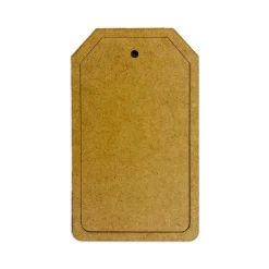 Silueta MDF Crafty Shapes Etiqueta rectangular All You Need For Christmas Stamperia