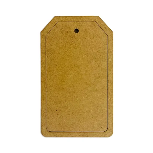 Silueta MDF Crafty Shapes Etiqueta rectangular All You Need For Christmas Stamperia