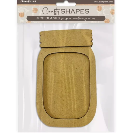 Silueta MDF Crafty Shapes Tarro All You Need For Christmas Stamperia