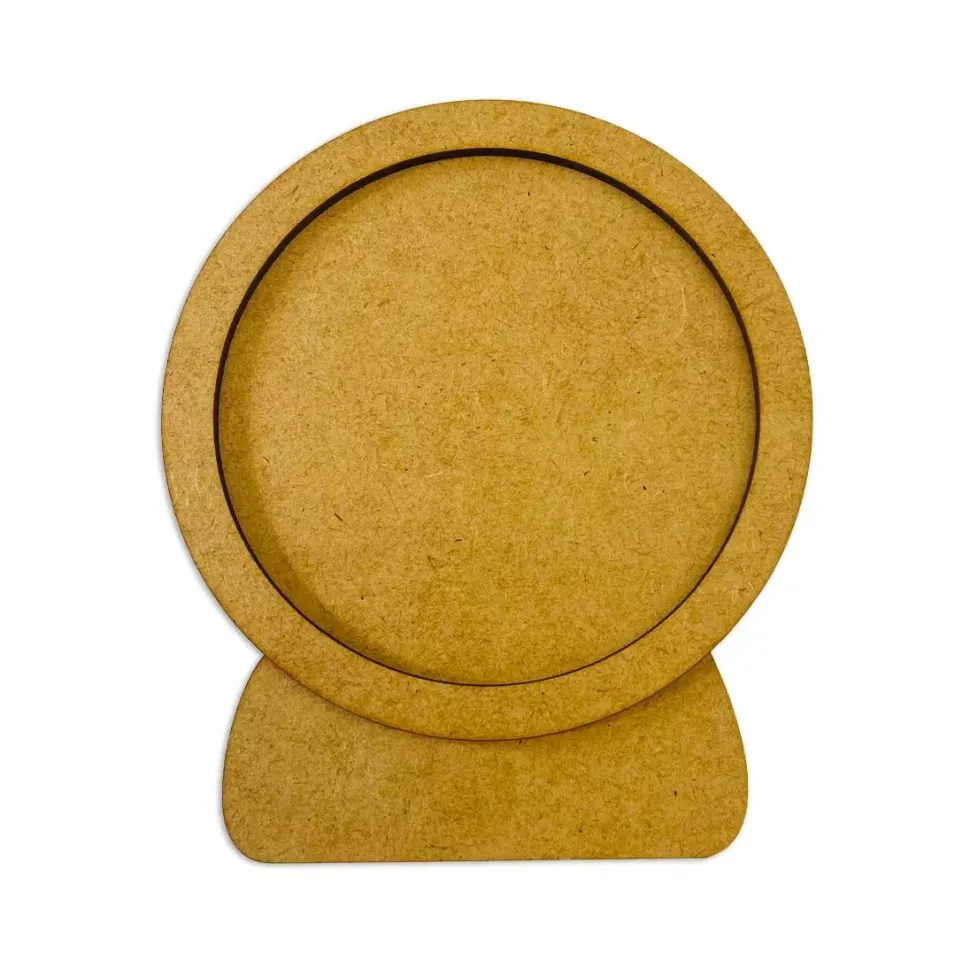 Silueta MDF Crafty Shapes Bola de nieve All You Need For Christmas Stamperia