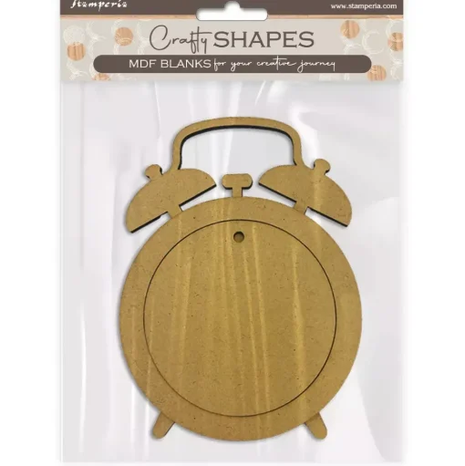 Silueta MDF Reloj All You Need For Christmas Stamperia