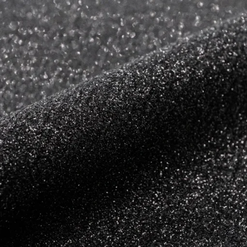 Siser Vinilo Termotransferible Glitter Black 30x50cm