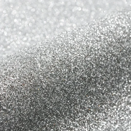 Siser Vinilo Termotransferible Glitter Silver 30x50cm