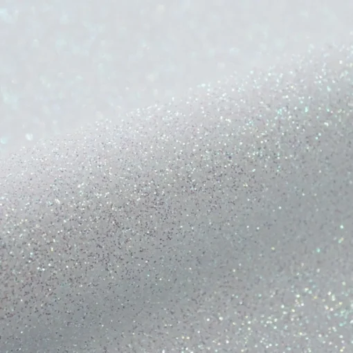 Siser Vinilo Termotransferible Glitter Rainbow White 30x50cm