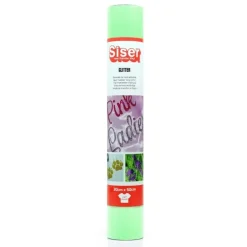 Siser Vinilo Termotransferible Glitter Neon Green 30x50cm