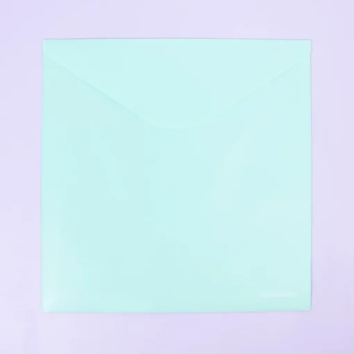 Sobre para papeles Turquesa con Velcro Craftelier 30x30cm