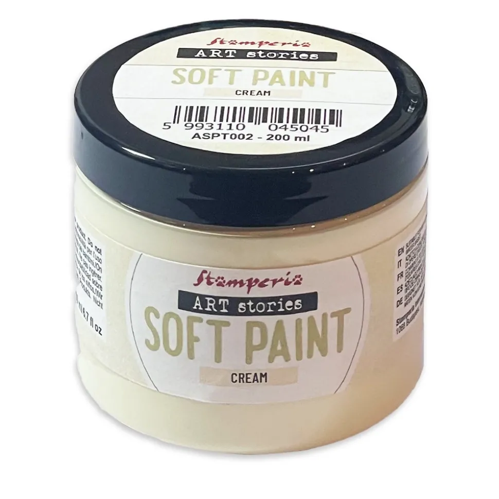 Soft Paint Cream Art Stories Stamperia 200ml