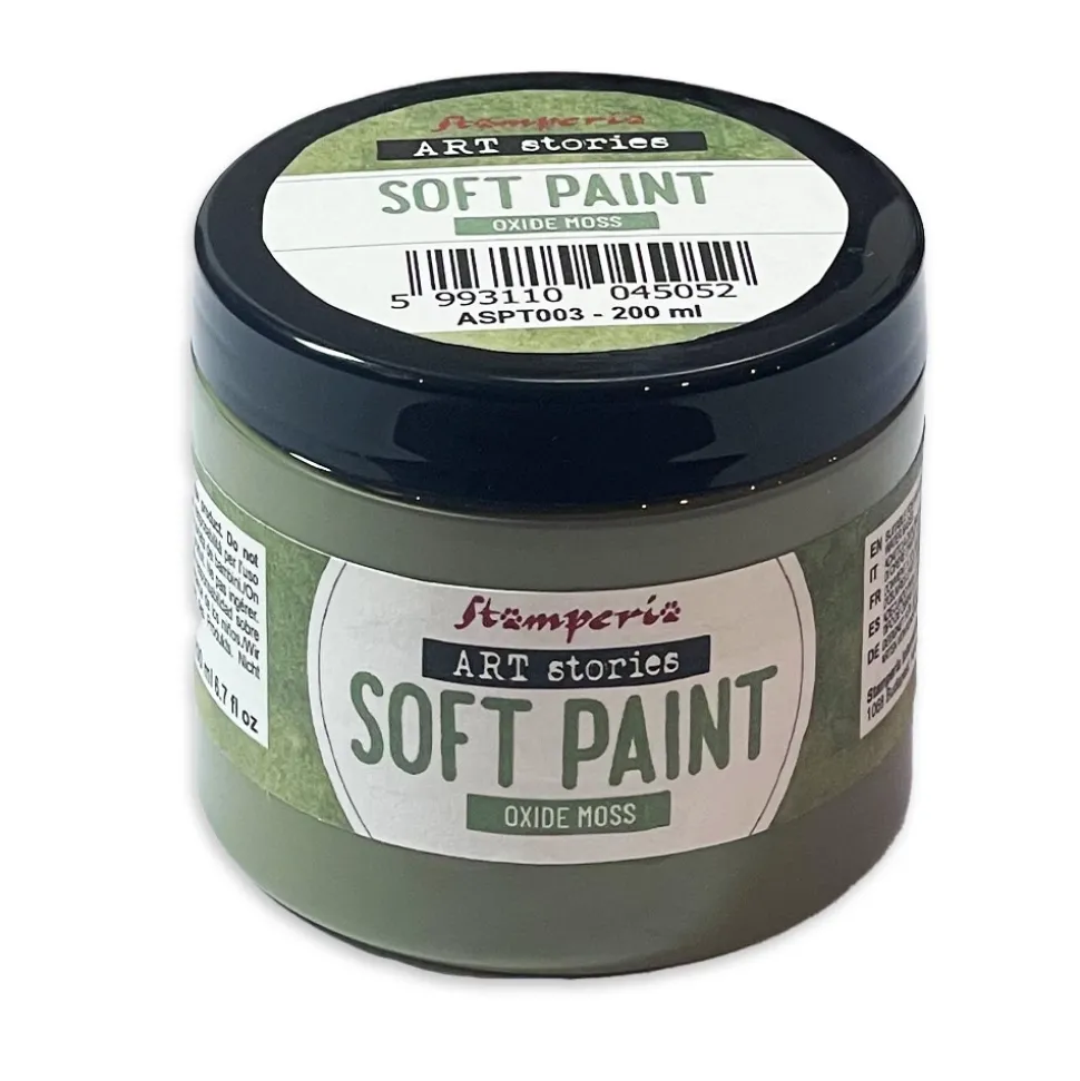 Soft Paint Oxide Moss Art Stories Stamperia 200ml