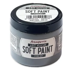 Soft Paint Stone Ash Art Stories Stamperia 200ml