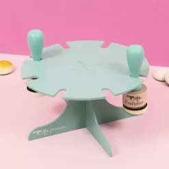 Soporte Para Aplicadores de Tinta Turquesa Craftelier