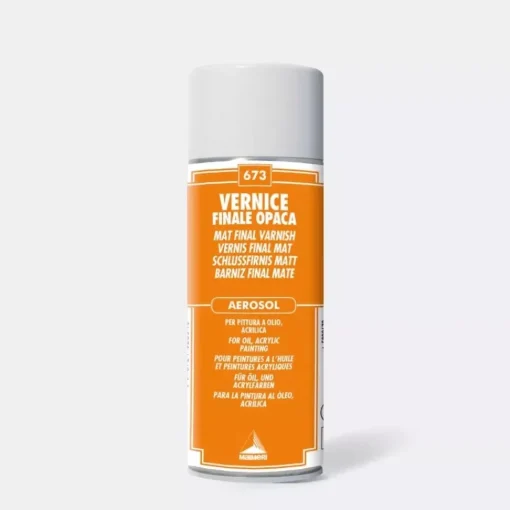 Spray Aerosol Barniz para Óleo y Acrílico Mate Maimeri 400ml
