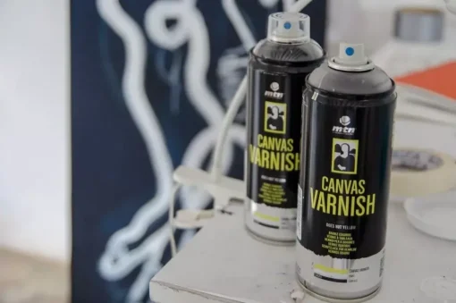 Spray Aerosol Barniz para cuadros brillante MTN 400ml