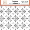 Stencil Geometric Flower Family Echo Park
