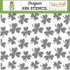 Stencil Lucky Day Shamrock Happy St. Patrick's Day Echo Park