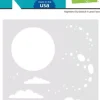 Stencil Nighttime Sky Lawn Fawn