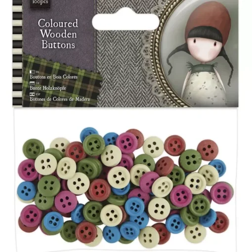 SUPER OFERTA **40%** Botones de madera Gorjuss IV