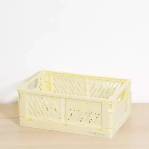 SUPER OFERTA **40%** Caja de Almacenamiento Plegable Grande Amarilla Craftelier