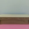 SUPER OFERTA **40%** Caja de madera rectangular 10x57x37cm