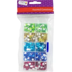 SUPER OFERTA **40%** Cajita Transparente de Lentejuelas Craft Sensations