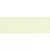 SUPER OFERTA **40%** Cinta grosgrain verde lima con lunares AC