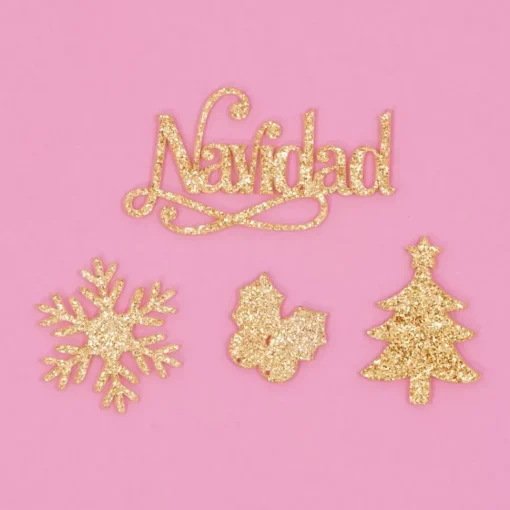 SUPER OFERTA **60%** Die-Cut de Metacrilato Navidad Craftelier