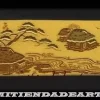 SUPER OFERTA **40%** MA-KI-E - Escena rural con casas y río