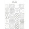 SUPER OFERTA **30%** Molde Flexible Alice Patchwork Alice Through the Looking Glass Stamperia 14x21cm
