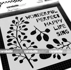SUPER OFERTA **40%** Máscara Perfect Life Carabelle 16x16cm